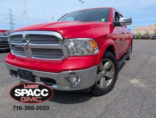 2018 RAM 1500 Harvest in Red — front three-quarter view