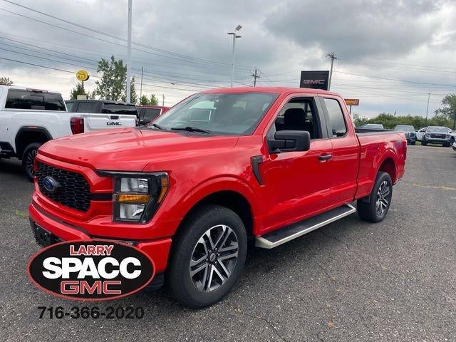 2023 Ford F-150 XL in Red — front three-quarter view
