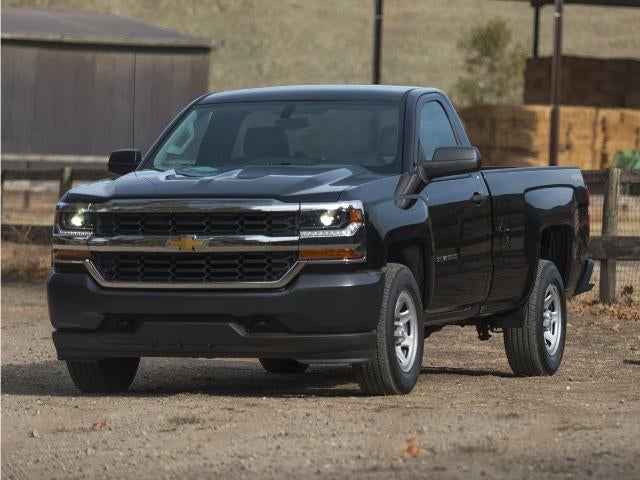 2018 Chevrolet Silverado 1500 Work Truck in Summit White — front three-quarter view