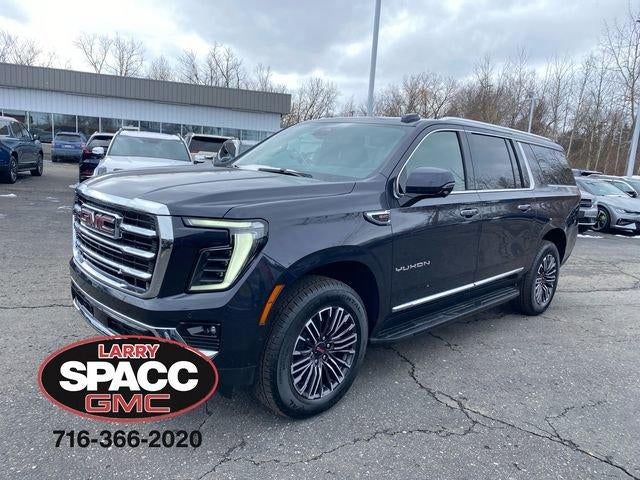 2026 GMC Yukon XL Elevation in Titanium Rush Metallic — front three-quarter view