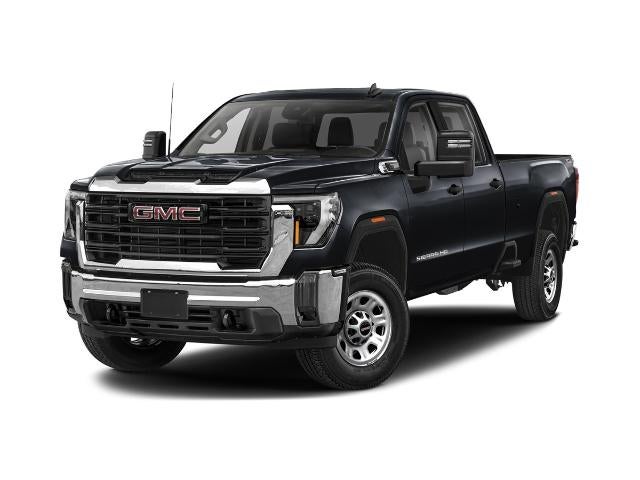 2026 GMC Sierra 3500 HD AT4 in Sterling Metallic — front three-quarter view