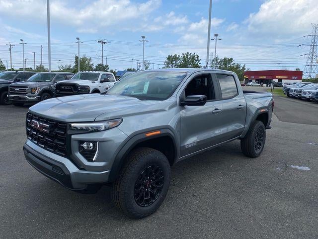 2026 GMC Canyon Elevation in Sterling Metallic — front three-quarter view