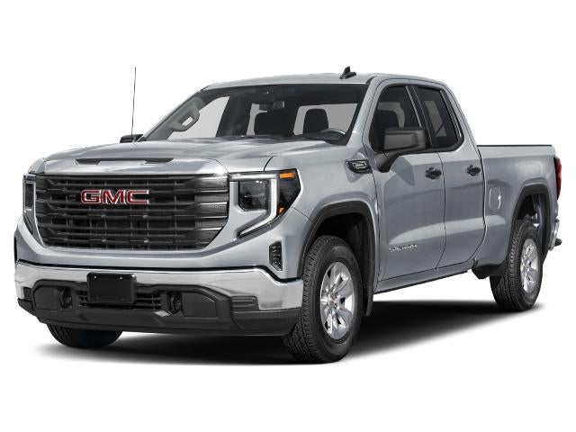 2026 GMC Sierra 1500 SLE in Sterling Metallic — front three-quarter view