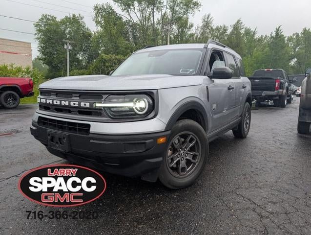 2022 Ford Bronco Sport Big Bend in Gray — front three-quarter view