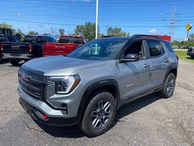 2027 GMC Terrain AWD AT4 in Sterling Metallic — front three-quarter view