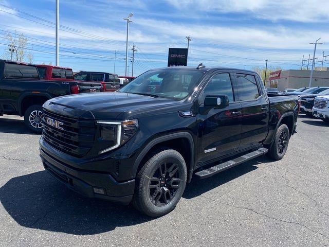 2026 GMC Sierra 1500 Elevation in Onyx Black — front three-quarter view
