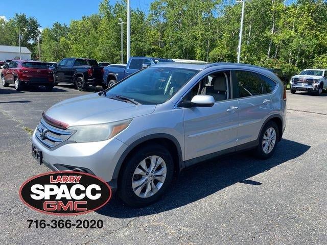 2012 Honda CR-V EX-L in Gray — front three-quarter view